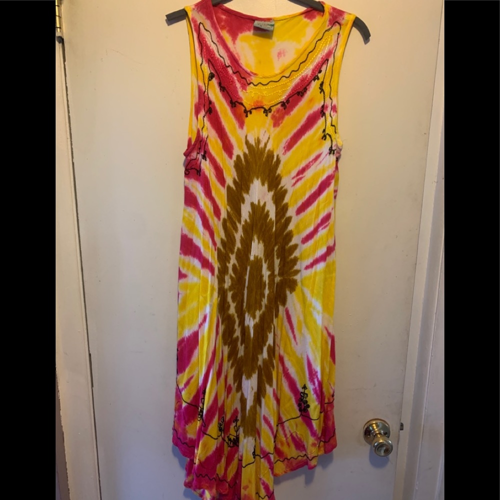 Island Expressions Tie Dye Dress